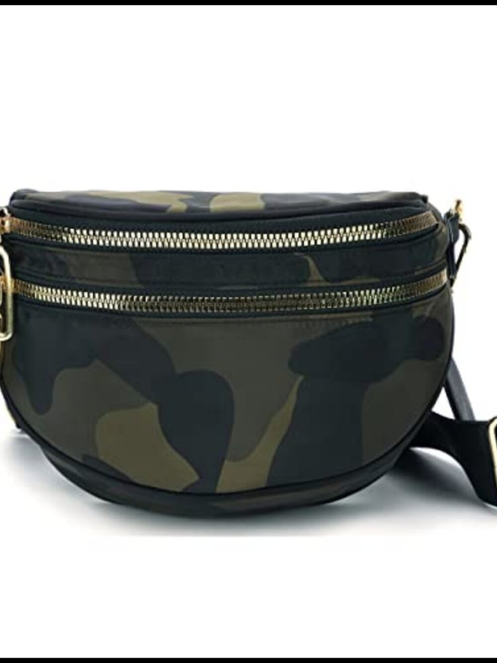 Nylon Crossbody Bag Water Resistant Adjustable Strap Lightweight Travel Sling